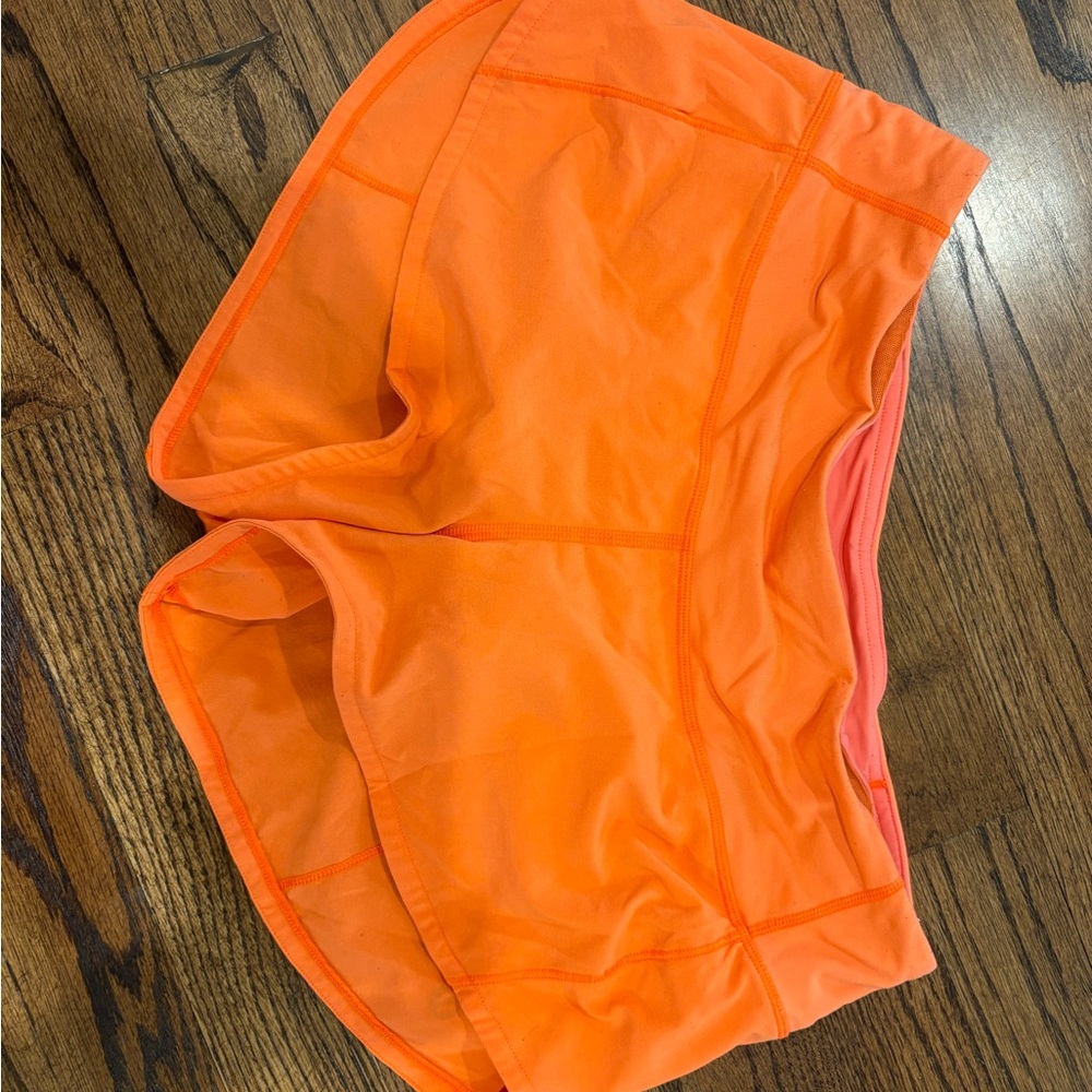 Women's Orange Shorts